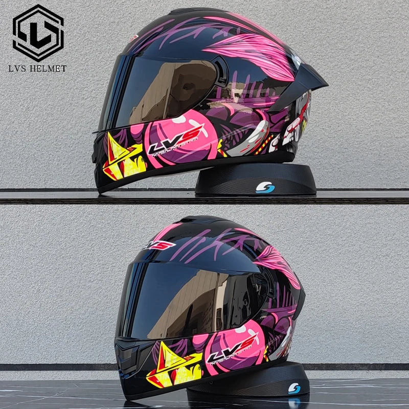 Motorcycle Helmets for Men and Women Wear Double Lens Locomotive Helmets Cascos Para Capacete Da Motocicleta