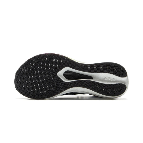 ស្បែកជើងរត់ប្រណាំង Li-Ning សម្រាប់នារី FEIDIAN 5 CHALLENGER ស្បែកជើងកីឡាប្រភេទកាបូន-ហ្វាយប័រ បន្ទះប៊ូម ខ្នើយ មានខ្យល់ចេញចូល ARMV002