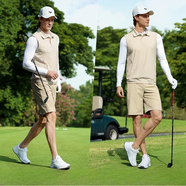PGM Men's Korean Golf Vest Top Summer Breathable Stretch Jacket Clothing YF875