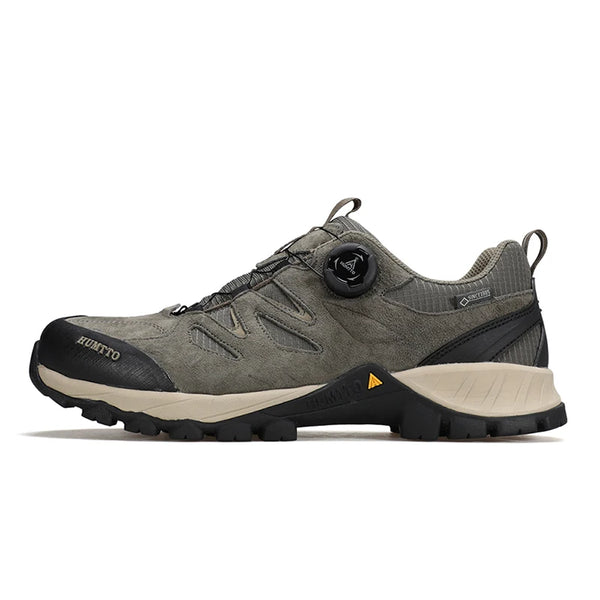HUMTTO Shoes for Men Outdoor Luxury Designer Sneakers Breathable Sports Hiking Shoes Mens Trekking Climbing Non-slip Man Boots