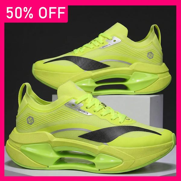 Unisex Sneakers High Quality Mesh Lightweight Comfortable Outdoor Casual Walking Marathon Sports Breathable Running Shoes Man