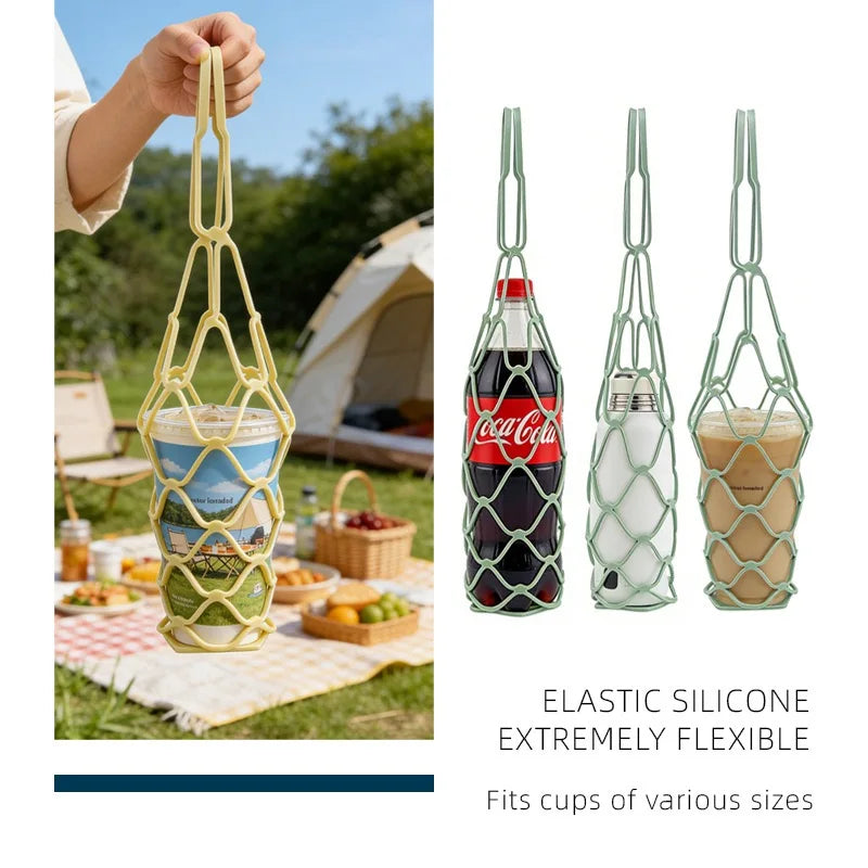 Multi Functional Meal Mat, Silicone Mat, Basket Bag, Dining Table, Dish Mat, Plate Mat, Silicone Mat, Cup Mat, Home Wine Bag