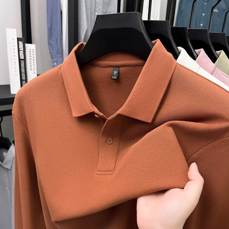 Premium Cotton Polo Shirt - Bright Yellow Green (17 Colors Available) | 260g Mercerized Pima Cotton | Classic Essential Style