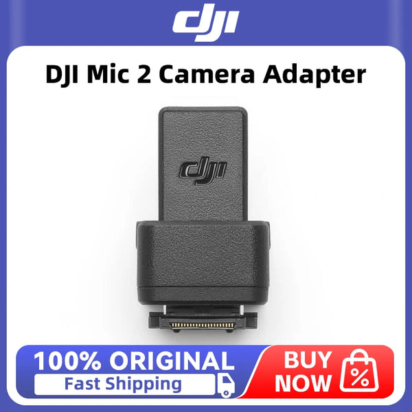 DJI Mic 2 Camera Adapter Connects the DJI Mic 2 Receiver to a Sony Camera's MI Shoe for Sony Camera New 100% Original In Stock