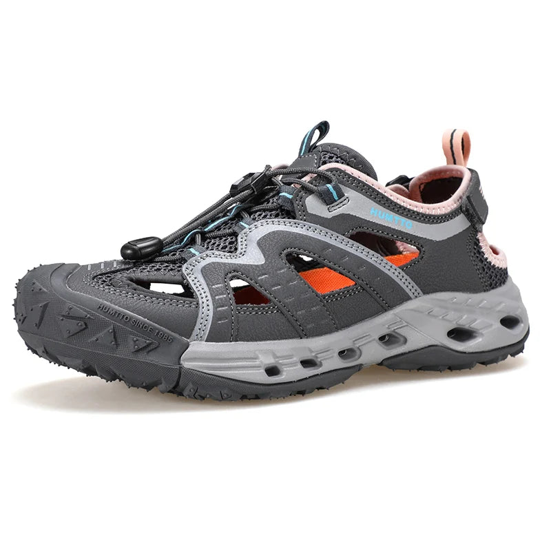 HUMTTO Summer Shoes for Women Breathable Hiking Women's Sneakers Luxury Designer Anti-slip Sports Water Trekking Outdoor Sneaker