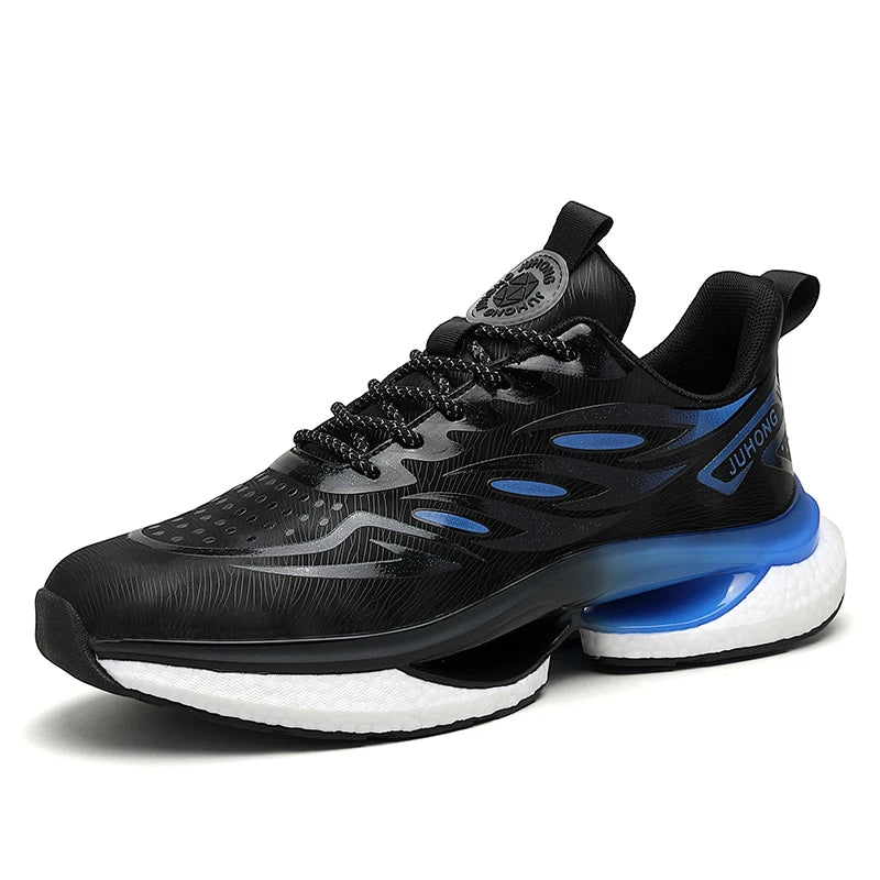 Men's Lightweight Casual Sneakers Four Seasons New Breathable Soft Sole Outdoor Racing Running Shoes Student Speed Sports Shoes