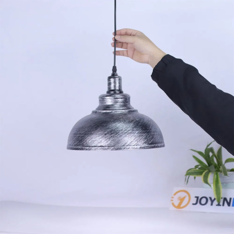 JOYINLED Modern Creative Chandelier Single Head Wrought Iron Retro Industrial Style Office Decoration Lighting Pendant Lamp