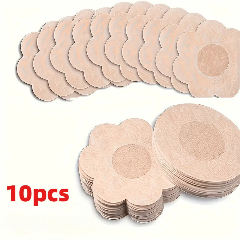 10pcs Disposable Nipple Covers,Anti-Protrusion,Invisible and Breathable,for Women,Sports,Anti-Friction Nipple Shields.unisex.