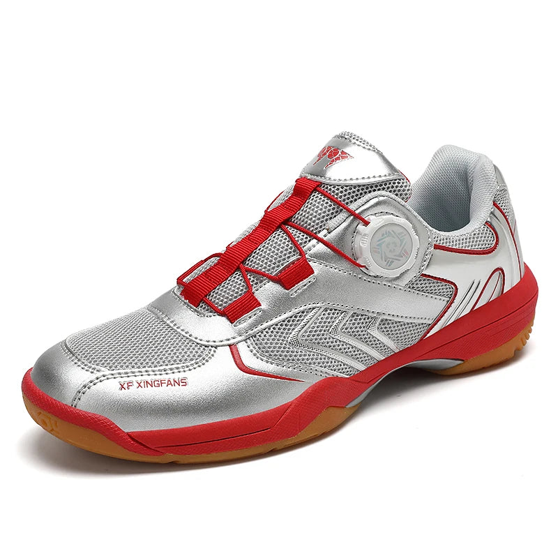Mens Badminton Shoes High Elasticity Midsole Support Strong Wrapping Indoor Outdoor Fields Anti Twist Stable Training Sneakers
