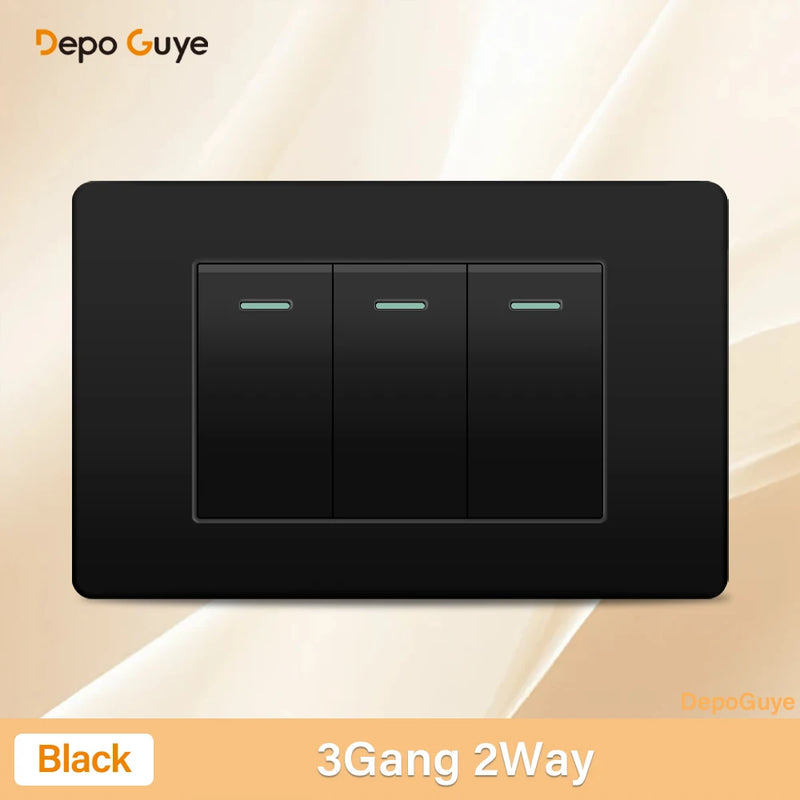 Italy Chile Mexico Outlet with USB Smart Type-c 20W Fast Charging Wall plug,Brazil Electric Light Switch Dual usb Power Socket