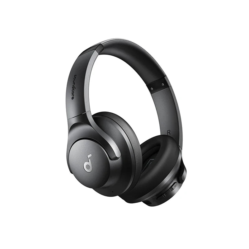 កាសស្តាប់ត្រចៀកប៊្លូធូស Soundcore Q20i ភ្ជាប់ក្បាលជាមួយនឹងការកាត់បន្ថយសំឡេងរំខានសកម្ម និងកាសស្តាប់ត្រចៀកសម្រាប់លេងហ្គេម ANKER