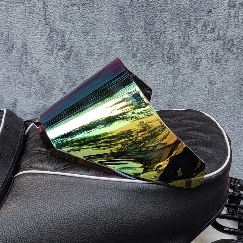 Motorcycle helmet specific lens ORZ-819 retro full helmet color lens reinforced with PC material