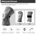 1Pc Knee Brace Compression Sleeve Pad Patella Stabilizer Rodillera Protector Silicone Gel Spring Support Kneepad for Men & Women