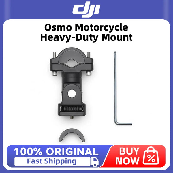 DJI Osmo Motorcycle Heavy-Duty Mount Crafted from full-metal materials, this rugged mount ensures a secure for DJI Osmo 360