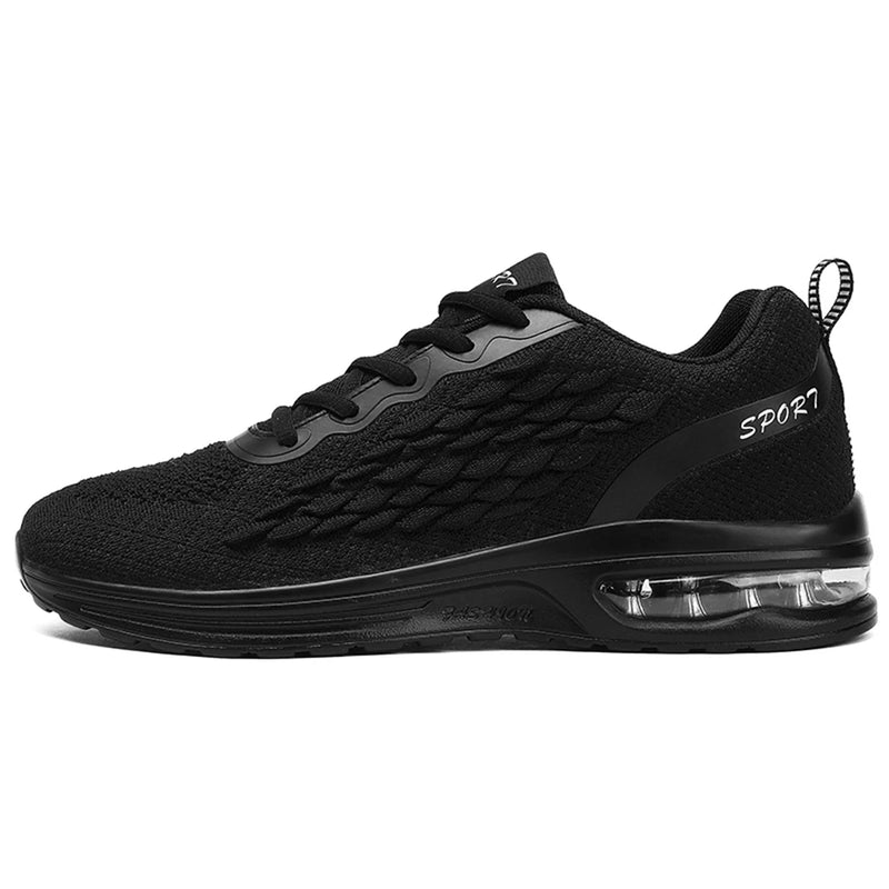 Men women's mesh casual sneakers four seasons new breathable light soft-sole shock-absorbing outdoor couple running sports shoes
