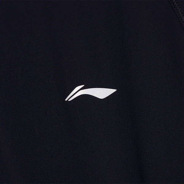 អាវកីឡា Li-Ning សម្រាប់នារី ធ្វើពីប៉ូលីអាមីត ៨៦% អេឡាស្តង់ ១៤% ស្ដើង ងាយស្រួលដកដង្ហើម AFDVK៥៦