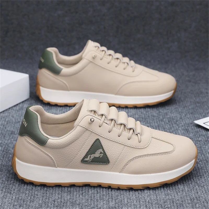 Men's comfort casual shoes four seasons new soft-sole anti-slip outdoor walking shoes fashion youth light sports running shoes