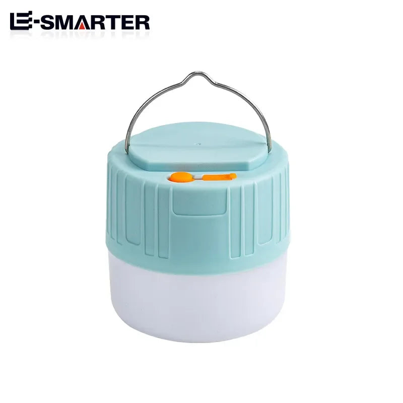 ភ្លើង LED ថាមពលខ្ពស់សម្រាប់បោះតង់ អំពូលភ្លើងអាចសាកបានតាម USB ចង្កៀងតង់ក្រៅផ្ទះ ចង្កៀងចល័ត ភ្លើងសង្គ្រោះបន្ទាន់ ភ្លើងសម្រាប់ឡើងភ្នំ BBQ