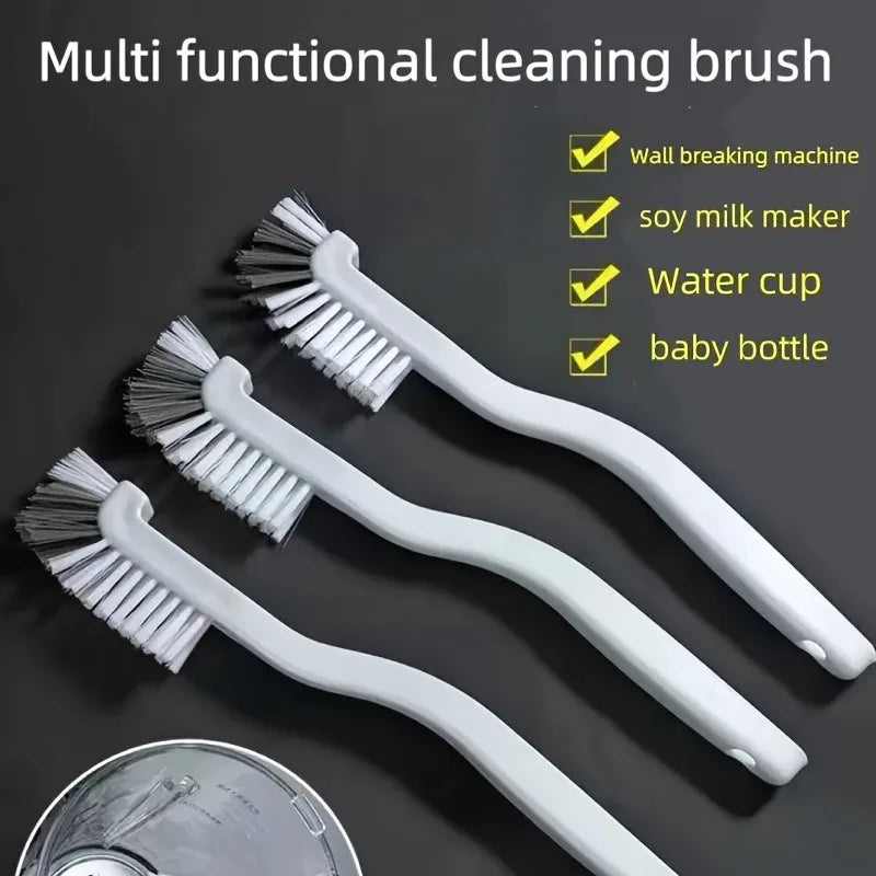 1pc Multifunctional Cleaning Tool Brushes  - Suitable for Kitchen Juicers,Blender, Glass Cups  Pool BBQ Grills And Groove.