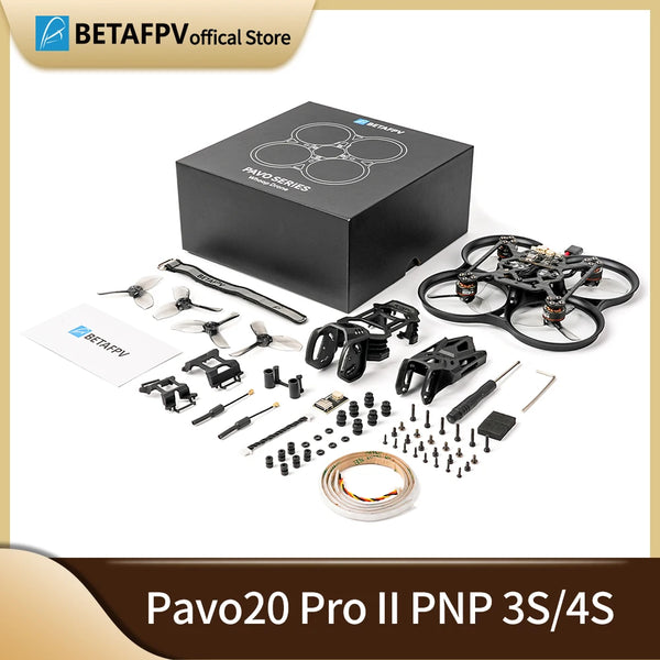 ឧទ្ធម្ភាគចក្រ BETAFPV Pavo20 Pro II គ្មានជក់ (គ្មាន HD Digital VTX និងកាមេរ៉ា)