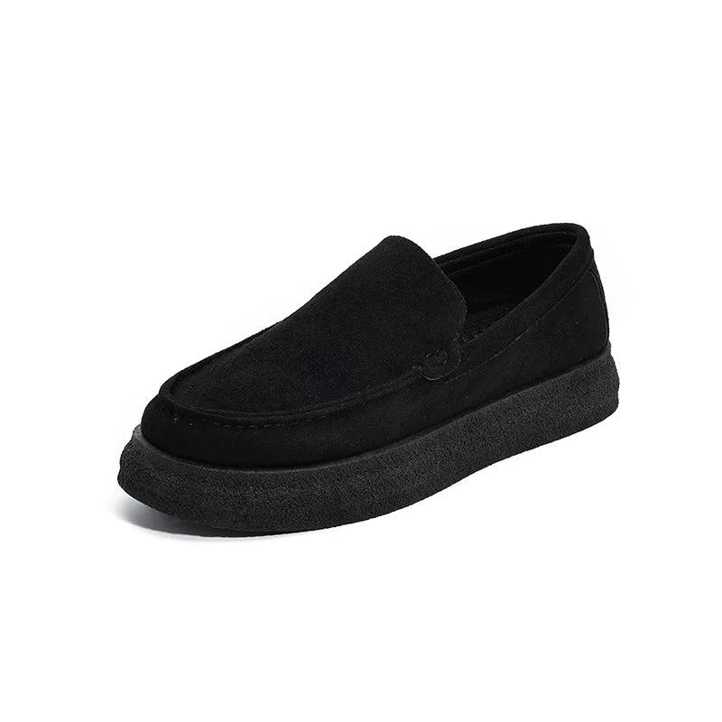 Men's slip on casual shoes four seasons new soft-sole anti-slip comfort light breathable versatile outdoor walking sports shoes