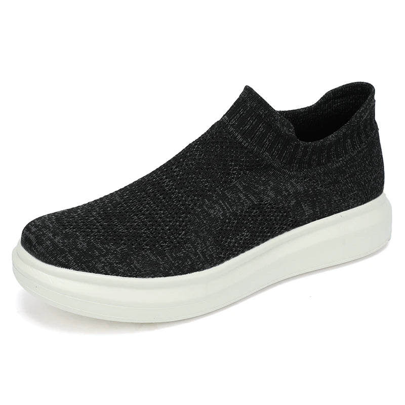 Couple Sports Shoes New Lightweight Comfortable Casual Anti Slip Shock-absorbing Flat Walking Lightweight Sneakers for Men Women