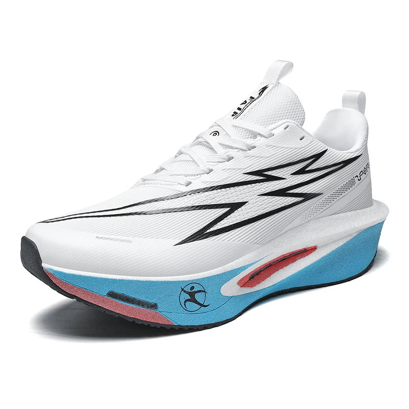 Men women running shoes four seasons fashion breathable soft-sole outdoor speed casual sneakers couple light racing sports shoes