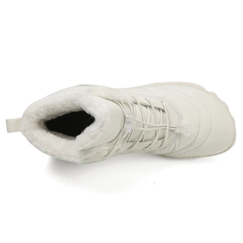 Winter Unisex Snow Boots Men Women Cotton Shoes Ankle Snowboots Plush Warm Shoes Size 34-46 47 48 Dropshipping