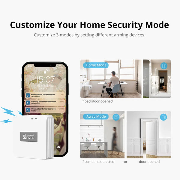 SONOFF ZB Bridge-P ZigBee Pro ESP32 Gateway Wi-Fi ZigBee ពិធីការពីរ ឈុតឆាកឆ្លាតវៃក្នុងស្រុកតាមរយៈ eWeLink Alexa Google SmartThings