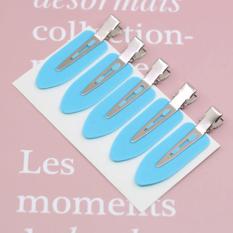 5pcs Seamless Hairpin Side Bangs Hairpin Makeup Wash Accessories Women's Styling Hairpin-Hairpin Female Hair Styling Accessories