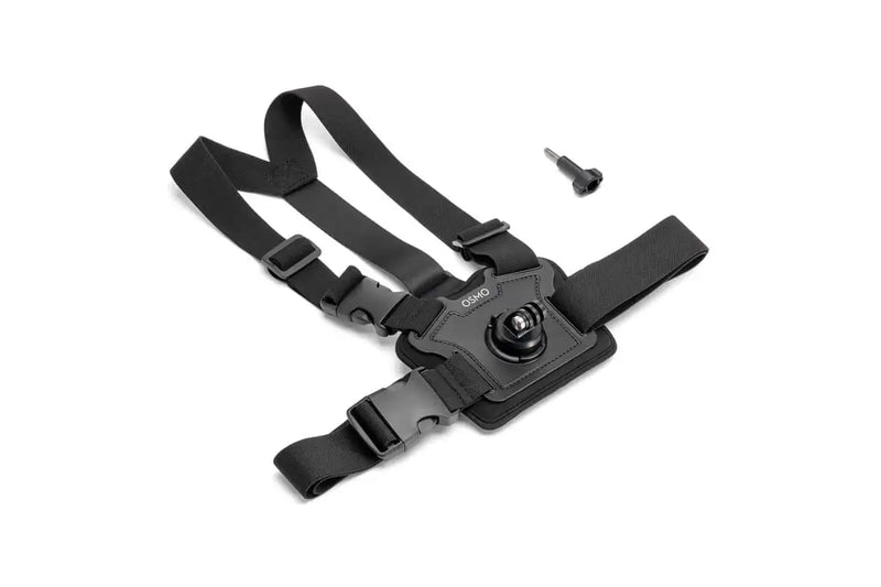 DJI Osmo Action Chest Strap Mount Comfortable to wear, with an adjustable camera tilt angle for DJI Osmo Action 5 Pro/Osmo 360