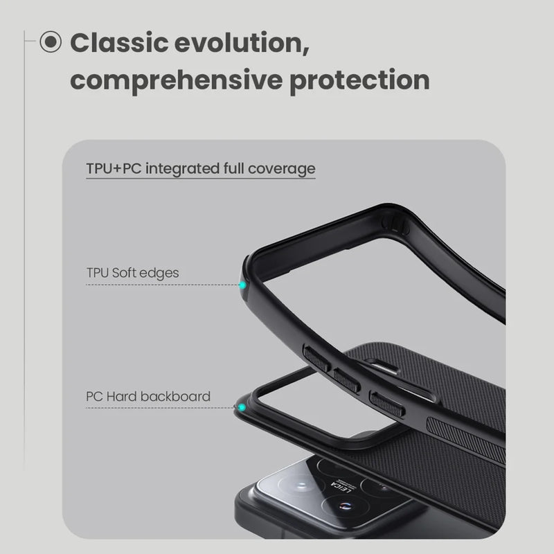 Nillkin For Xiaomi 15 / 15 Pro Magsafe Case Super Frosted Shield Pro Magnetic Wireless Charging PC Back Cover For Xiaomi Mi 15