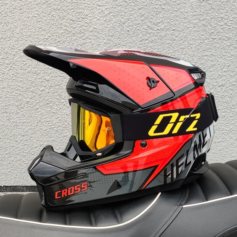 ORZ child/teenager Off Road Motorcycle Helmet Cascos para Motos ATV Mountain Bike Speed Drop DH Helmet Capacetes de Moto