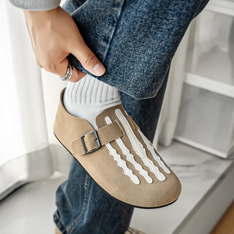 Men's Light Casual shoes Four Seasons New Breathable Soft-sole Non slip Comfort Fashion Outdoor Walking Joker Sports Borad shoes
