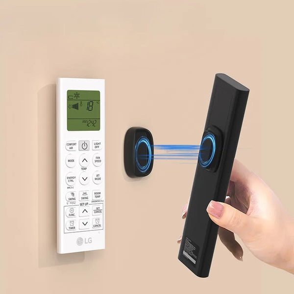 Wall Mount Magnetic Remote Control Holder Self Adhesive,for TV Backside As Well ,Air Conditioner Remote Controls,Utility Hooks ﻿