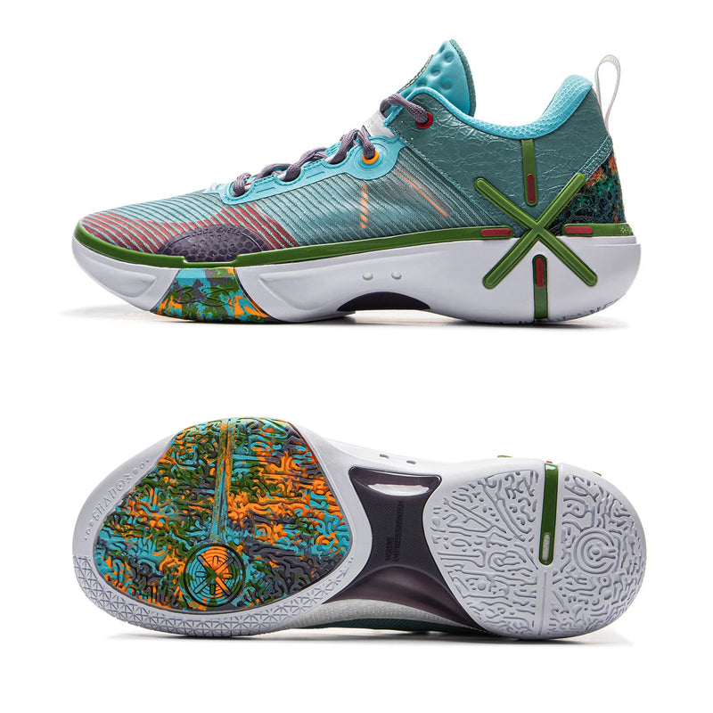 ស្បែកជើងបាល់បោះបុរស Li-Ning WADE SHADOW 6V2 នៅលើទីលាន BOOM Cushion ស្បែកជើងកីឡាដែលអាចពាក់បាន ស្បែកជើងប៉ាតា LiNing Stable Support Sneakers ABPV021