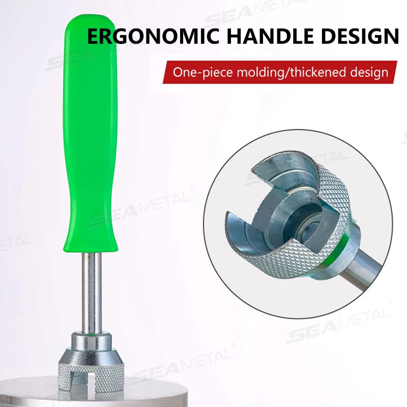 SEAMETAL 5.7 Inch Car Drum Brake Repair Install Tools Hold Down Washer Spring Adjustment Tool Brake Spring Washer Worker