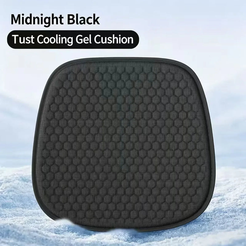 Summer Car Seat Cushion Single Piece Cool Ventilation Honeycomb Gel Office Sitting Cushion Cold Gel Bottom Pad for Vehicle
