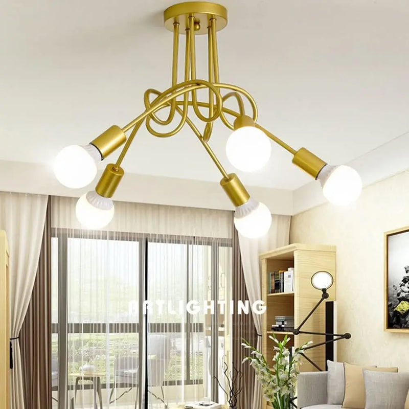 LED Ceiling Chandelier E27 Living Room Bedroom Chandelier light Restaurant Decor Chandeliers kitchen Indoor Lighting Fixtures
