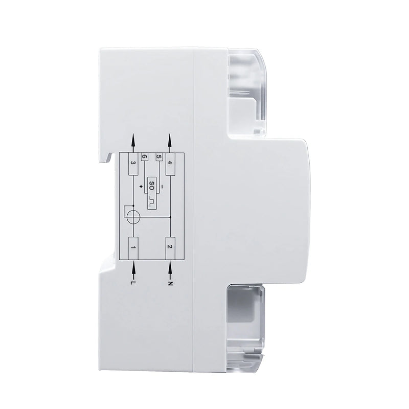 TOMZN 5+1 Bidirectional 65A 100A 220V 50/60Hz Voltage Current Positive Reverse Power Reset To Zero Single Phase kWh Energy Meter