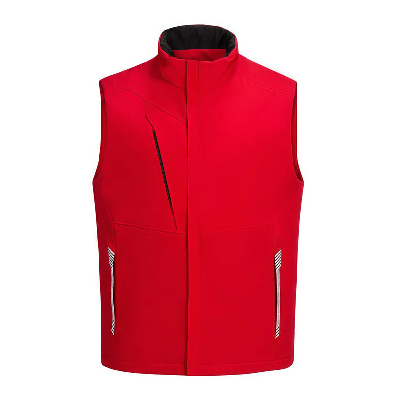 2026 Men's  Casual  multi-pocket Jacket solid color Winter warm photography Outerwear custom company logo team vest