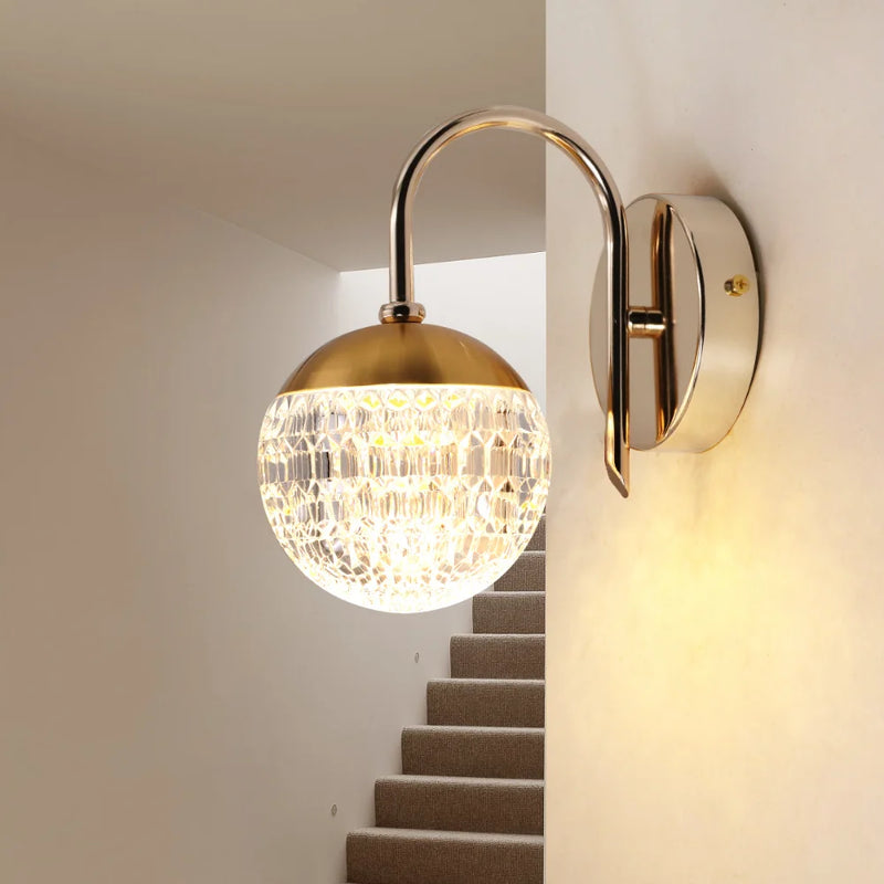 JOYINLED LED Bedside Bedroom Wall Lamp Living Room Nordic Creative Wall Sconce Lighting Decor Living Room Acrylic Wall Lamp
