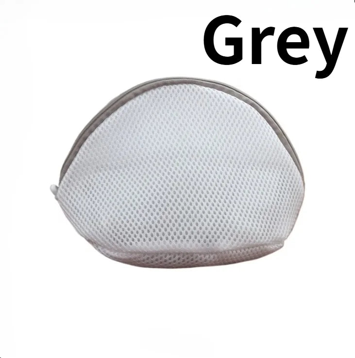 1PC Semicircular Bra Laundry Bags, for Underwear, Socks Prevents Tangling, Deformation, Abrasion, Protects Clothes, 2 Colors Opt