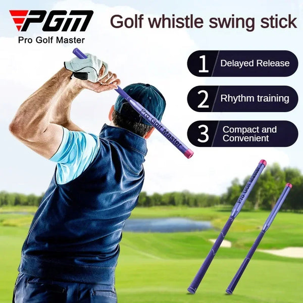 PGM Golf Swing Trainer Rhythm Training Soundstick Compact Convenient HGB021