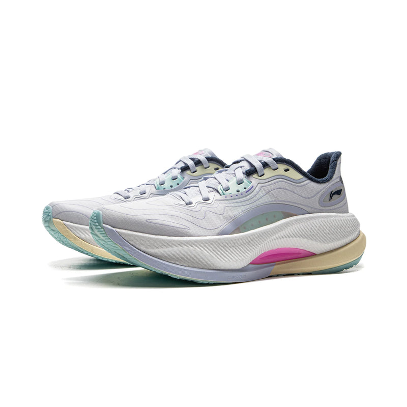 ស្បែកជើងរត់ Li-Ning សម្រាប់នារី YUEYING 4 PRO Cushion LN CLOUD PLUS Cushion LiNing ស្បែកជើងប៉ាតាការពារការរអិល ARHV006