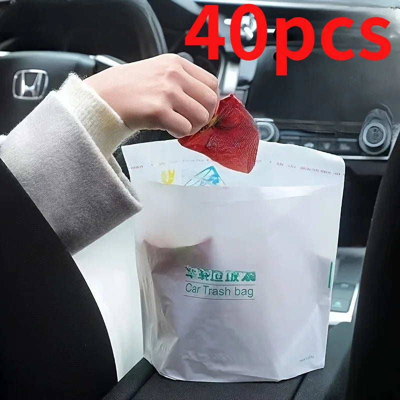 20/40pcs Thickened disposable garbage bag, Vomit Bag.for Various Environments Such as Cars, Kitchens, Bedrooms,Camping