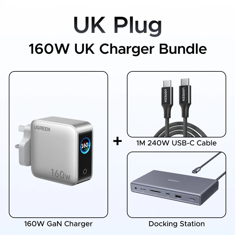 UGREEN 11-in-1 USB4 Docking Station Dual Monitor 4K@120Hz for MacBook USB4 20Gbps HDMI 2.5GbE USB-A&C SD/TF Audio 115W Charging