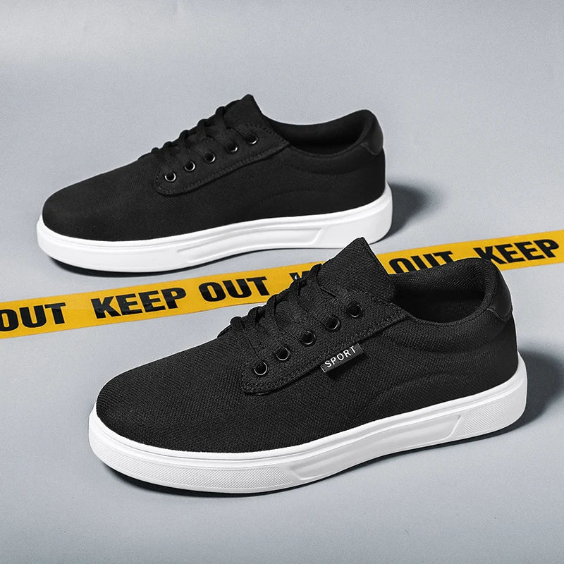 Mens Walking Shoes 2025 Autumn New Large Size Lightweight Fashion Sneakers Flat Casual Outdoor Sports Skateboarding Shoes Man