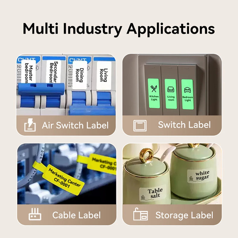 Mini Portable NIIMBOT D110 Switch Label Printer Inkless Thermal Label Self-adhesive Sticker Home Wireless Labeling Machine