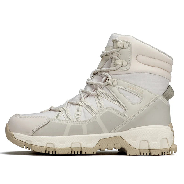 HUMTTO Winter Snow Women's Sneakers Leather Hiking Shoes Keep Warm Boots Woman 2024 Trainers Outdoor Women Casual Trekking Boots